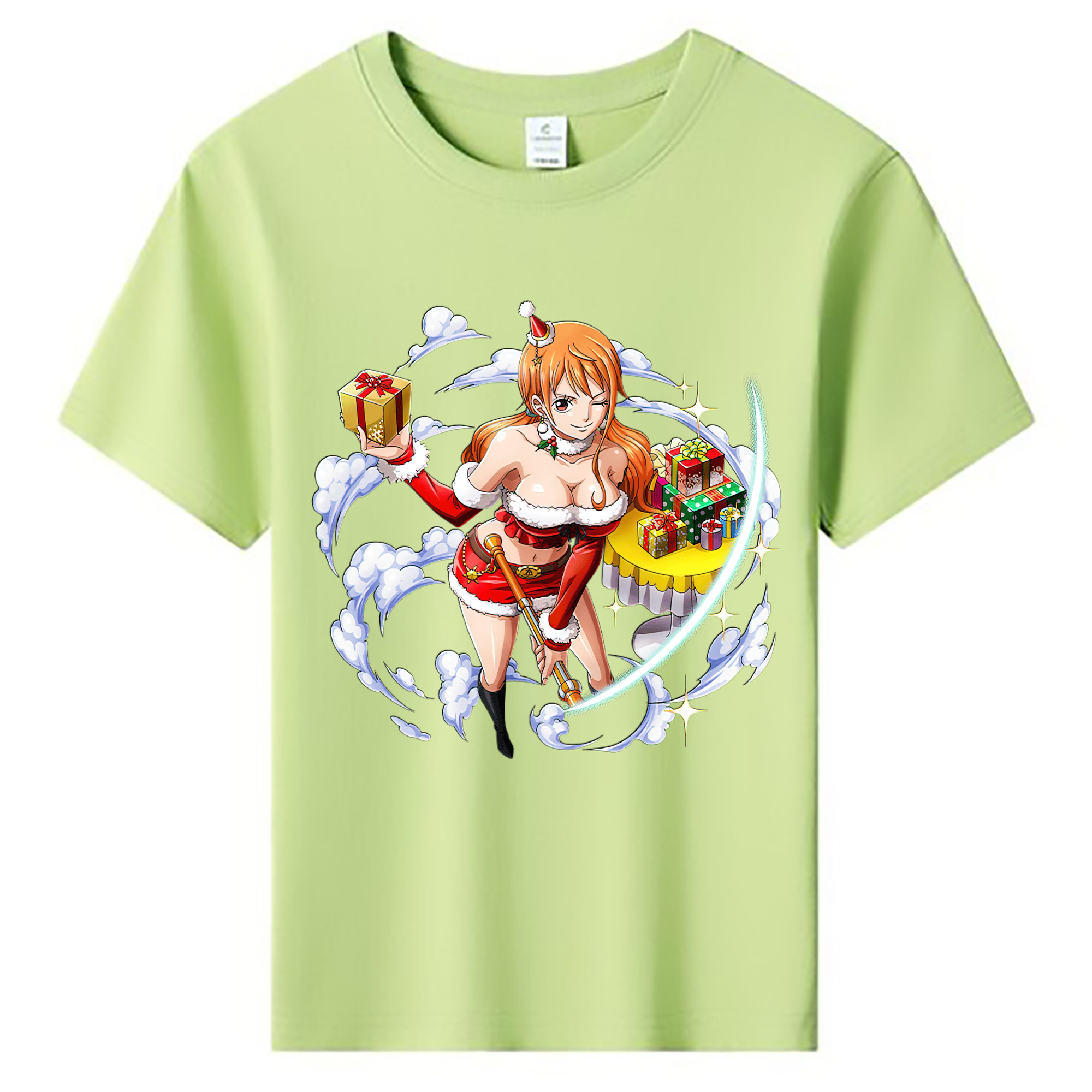 ワンピース ナミ ONE PIECE Nami 綿100％キッズTシャツ（フロントプリント）